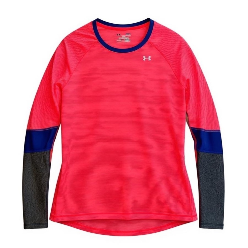 Youth under Armour pink and Blue Long Sleeve Shirt